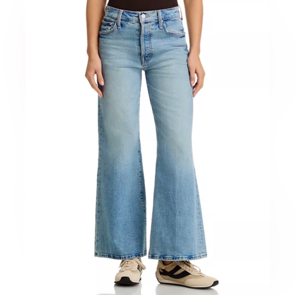 LIL Tomcat Roller MOTHER Light Blue Flare Jeans